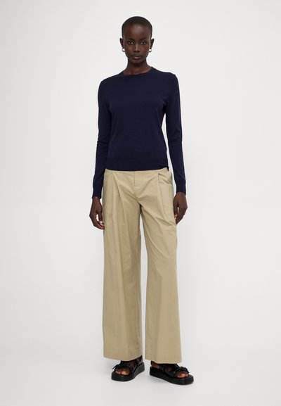 Theory CREW NECK REGAL - Strickpullover - deep navy