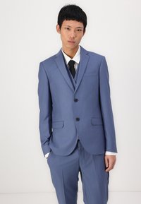 Isaac Dewhirst NOTCH SUIT NEW COAT SLIM - Κοστούμι - porcelain blue