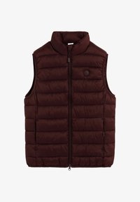 Unselected, burgundy