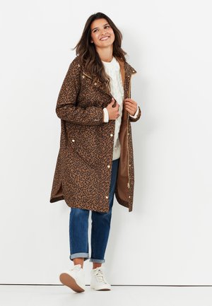 WAYBRIDGE - Short coat - tan leopard