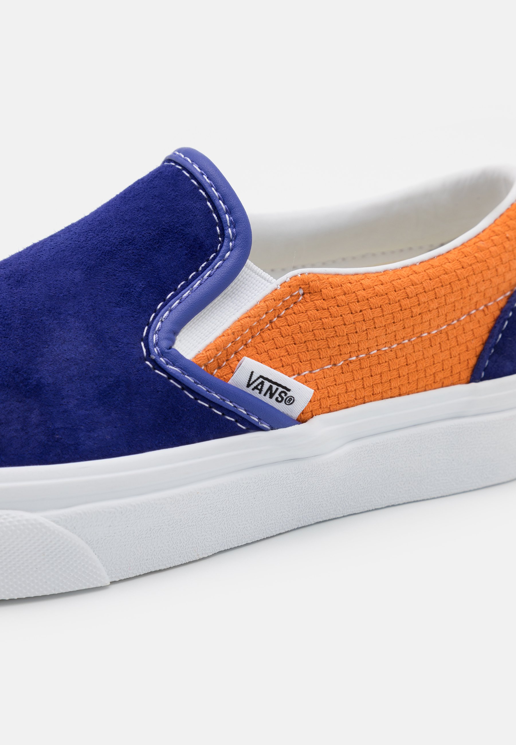 royal blue slip on vans
