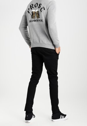 Sweater - mottled grey