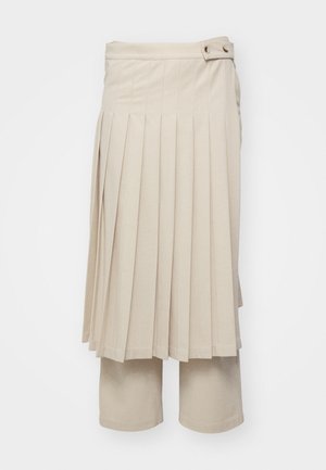 Dhruv Kapoor DETACHABLE SKIRT PANTS  - Trousers - cream