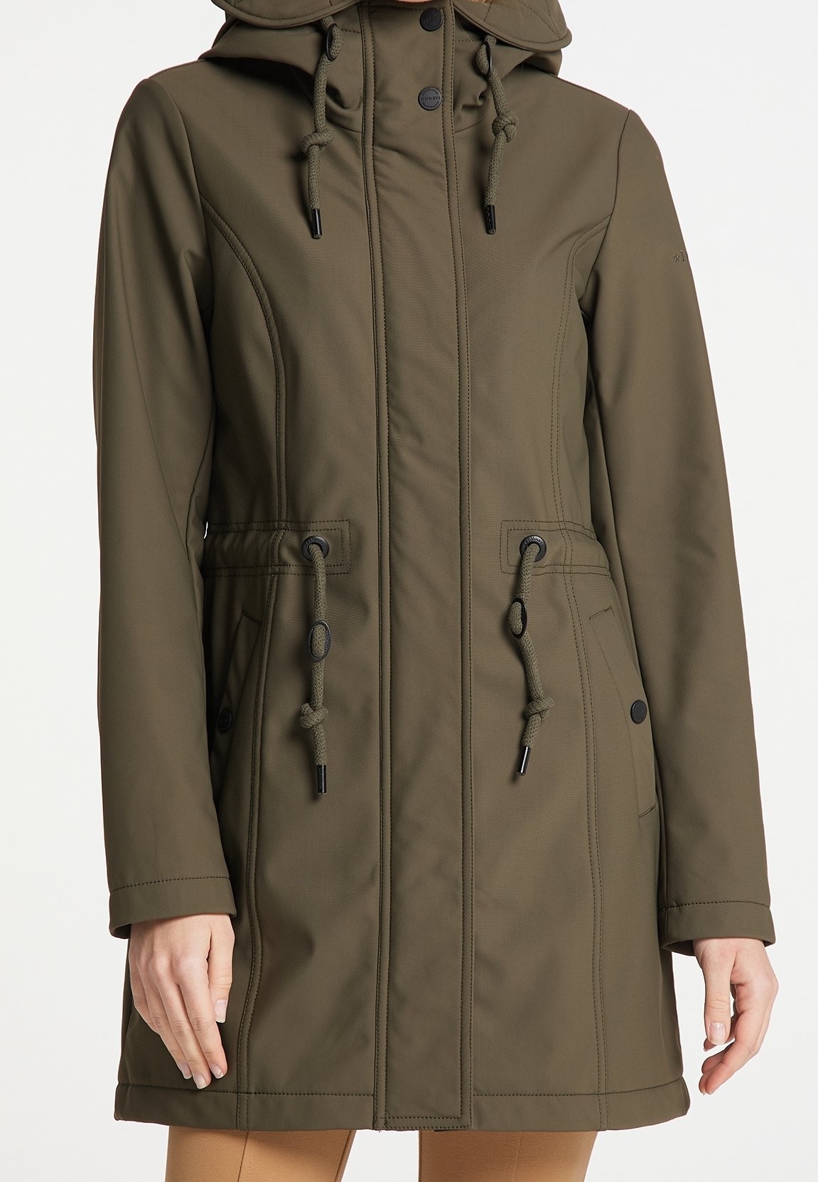 DreiMaster Winter coat olive (Pre-owned) Zalando