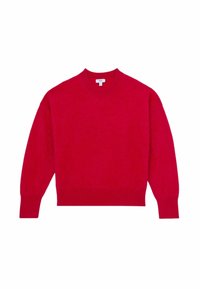 MISHA BRUSHED CREW NECK - Striktrøje - red