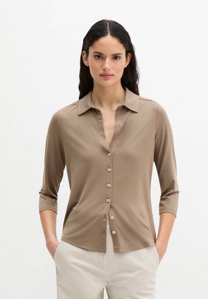 SLEEVE CLASSIC FIT - Chemisier - chalky brown