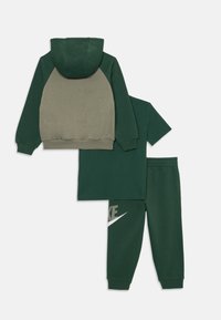 Nike Sportswear COLOR BLOCKED SET UNISEX  - Sweatshirt - dark green
