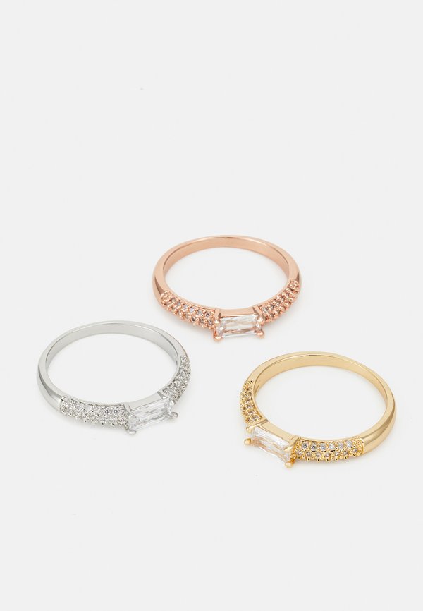DALIVEN 3 PACK - Ring - metallic multi2