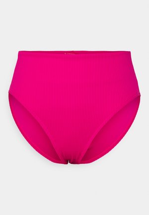 Puma SWIM WOMEN HIGH WAIST BRIEF - Bikiinide alumine osa - neon pink