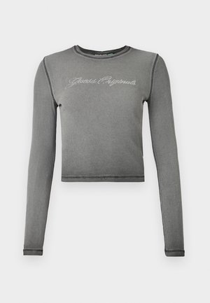 Guess Originals GO RHINESTONE LONG - Jumper - jet black/multi