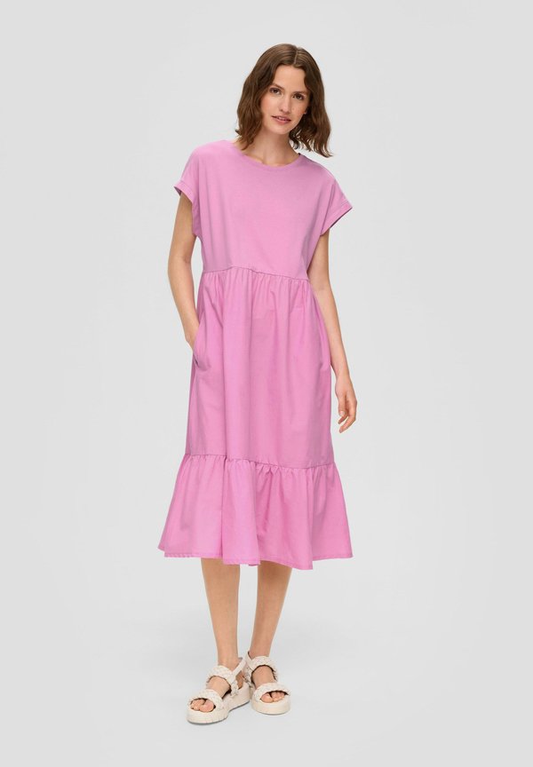 Freizeitkleid - rosa