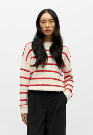 GESTREIFTER - Maglione - birch