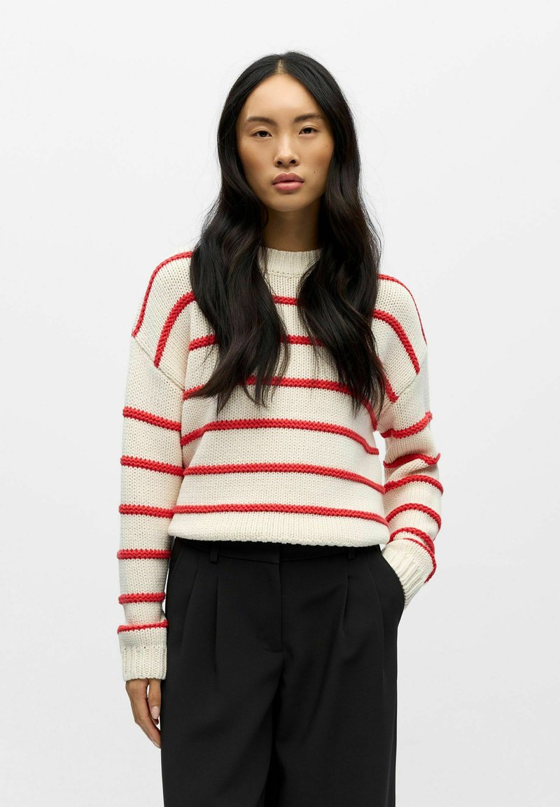 Object GESTREIFTER - Maglione - birch