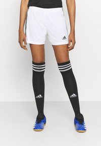 adidas Performance SQUAD 21 SHO W - Sportske kratke hlače - white/black