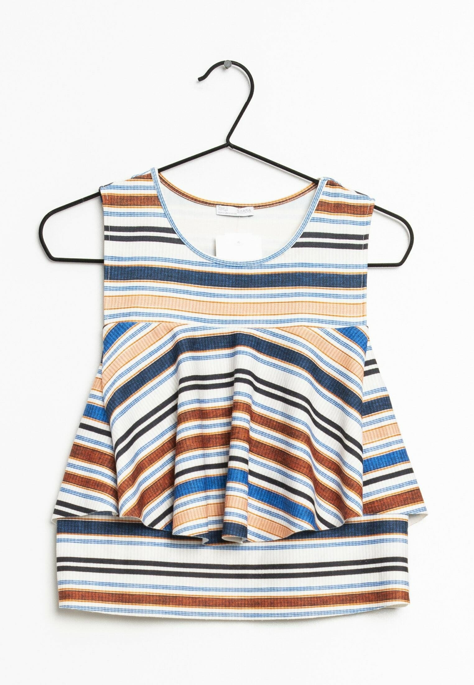 Zara Top - blue - Zalando.de