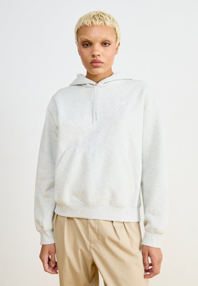 New Balance SPORT ESSENTIALS HOODIE - Sportinis megztinis - ash heather
