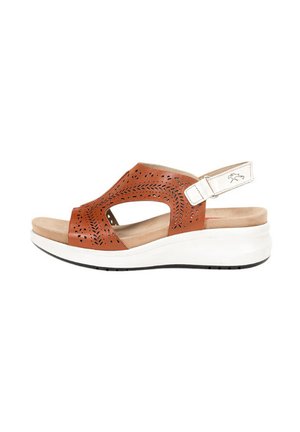 Fluchos F1481 - Sandalias con plataforma - camel