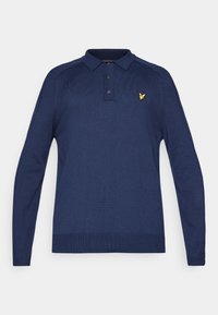 GOLF LONG SLEEVE POLO - Jersey de punto - ryder blue