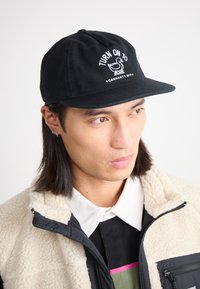 STAMP UNISEX - Boné - black/white