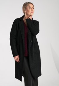 Klassischer Mantel - black