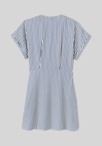 BZB COURTE RAYÉE - Robe chemise - bleu moyen