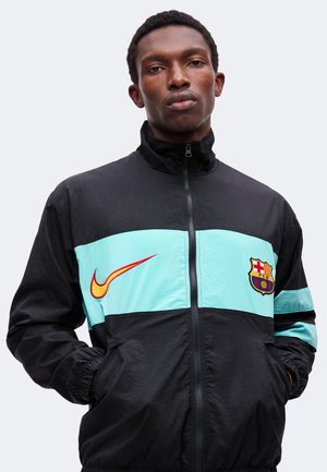 Nike FC Barcelona Third Repel i96 Track Jacket 'Black Green Frost University Gold' — foto 4