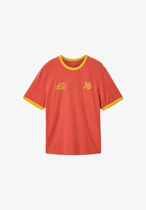 AllSaints, FURIA SS CREW . - T-shirts print - red