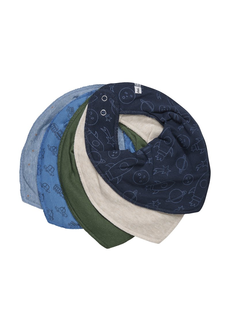 Pippi made with love 5-PACK - Haklapp - ashley blue