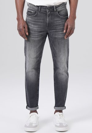 Straight leg jeans - cab black