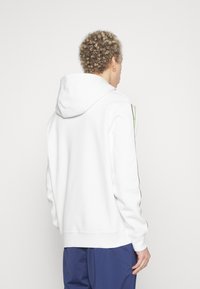 Nike Sportswear M NSW REPEAT SW FLC PO HOOD B - Felpa con cappuccio - summit white/black
