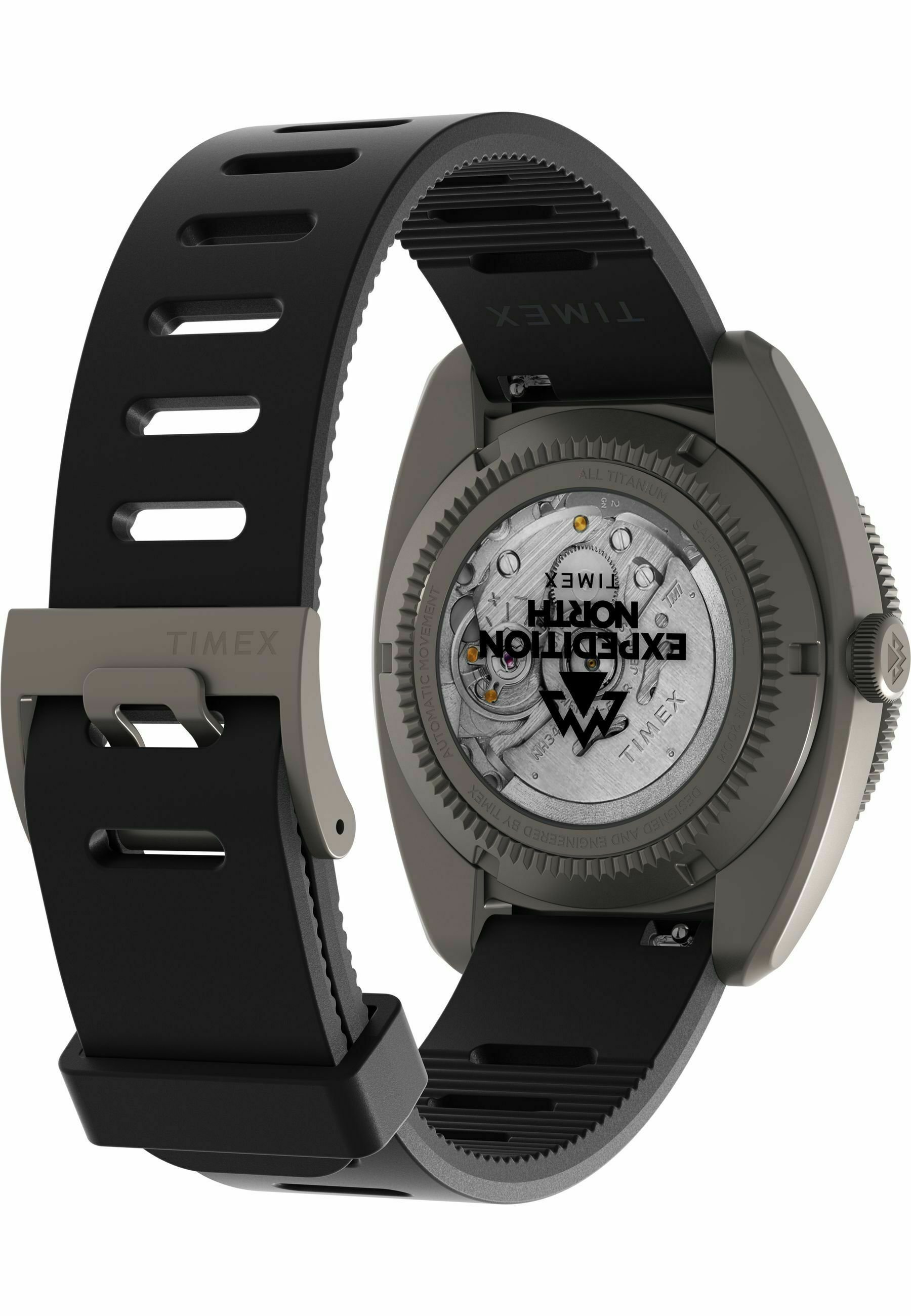 Timex Expedition GMT Titanium Automatic - Ceas de mână - black