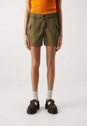 Noisy May Jeansshort - khaki
