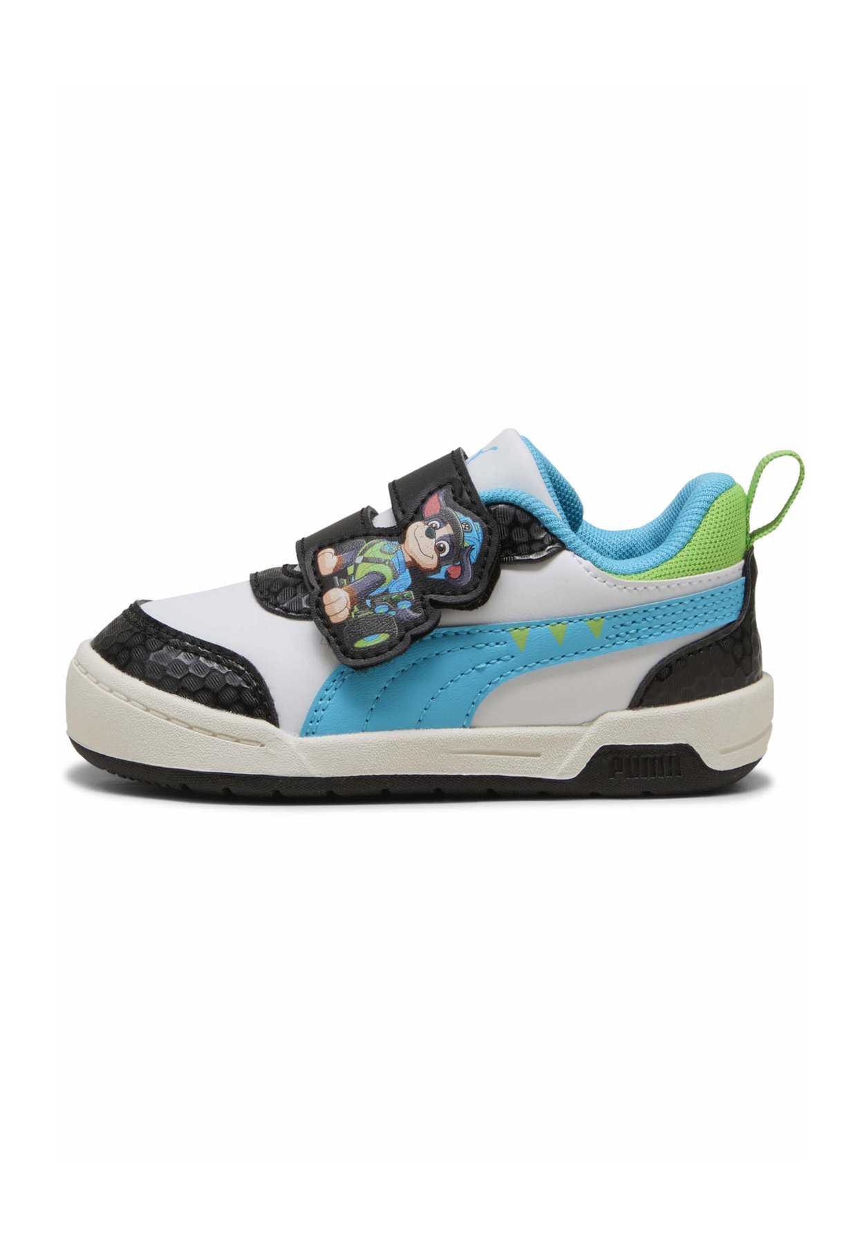 PUMA X PAW PATROL MULTIFLEX 2 SNEAKERS UNISEX - Zapatos de bebé - white-bright aqua