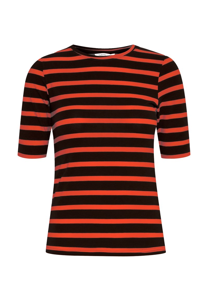 b.young BYPAMILA - Print T-shirt - rot