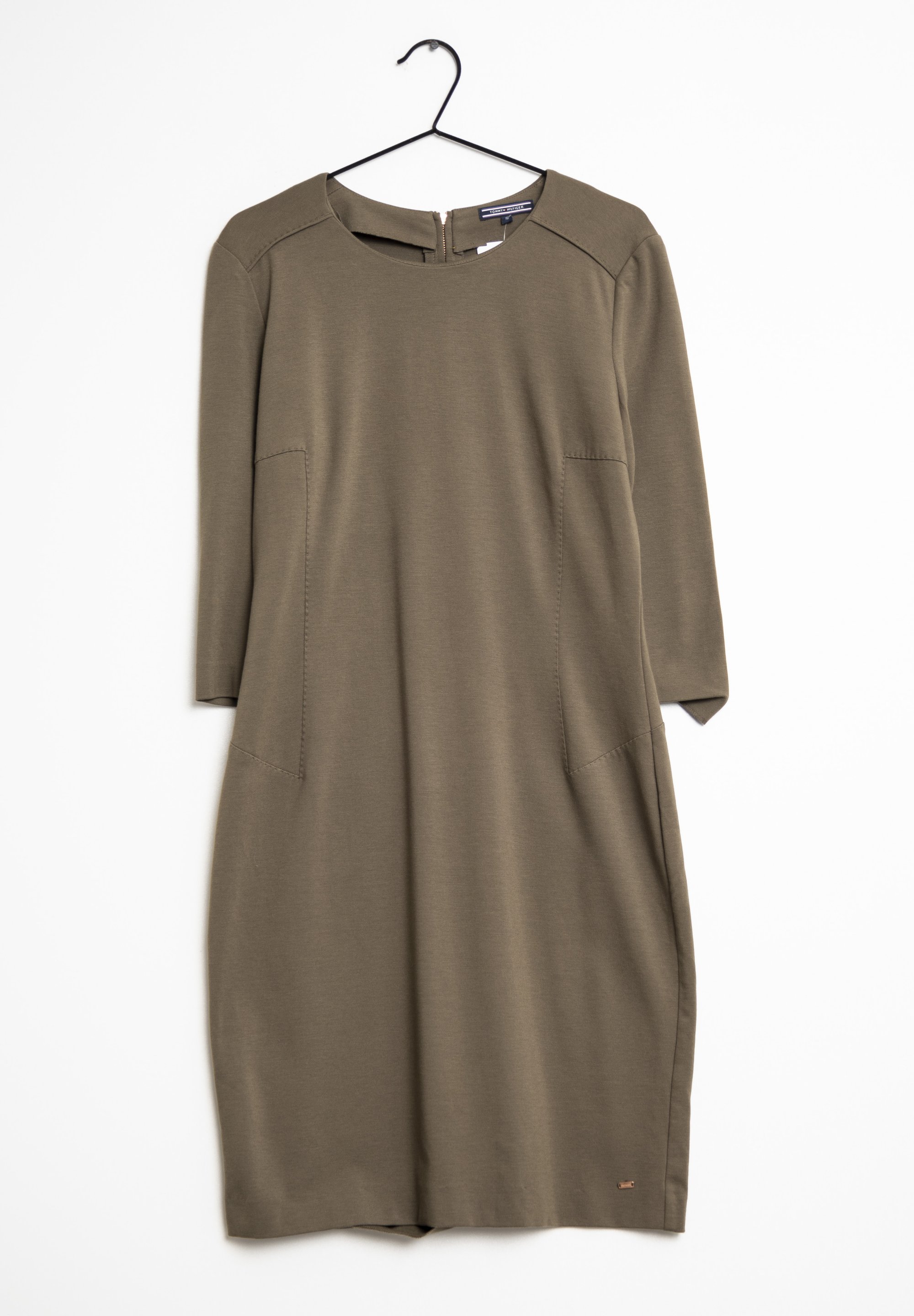 Tommy Hilfiger Shift dress - green - (Pre-owned) - Zalando