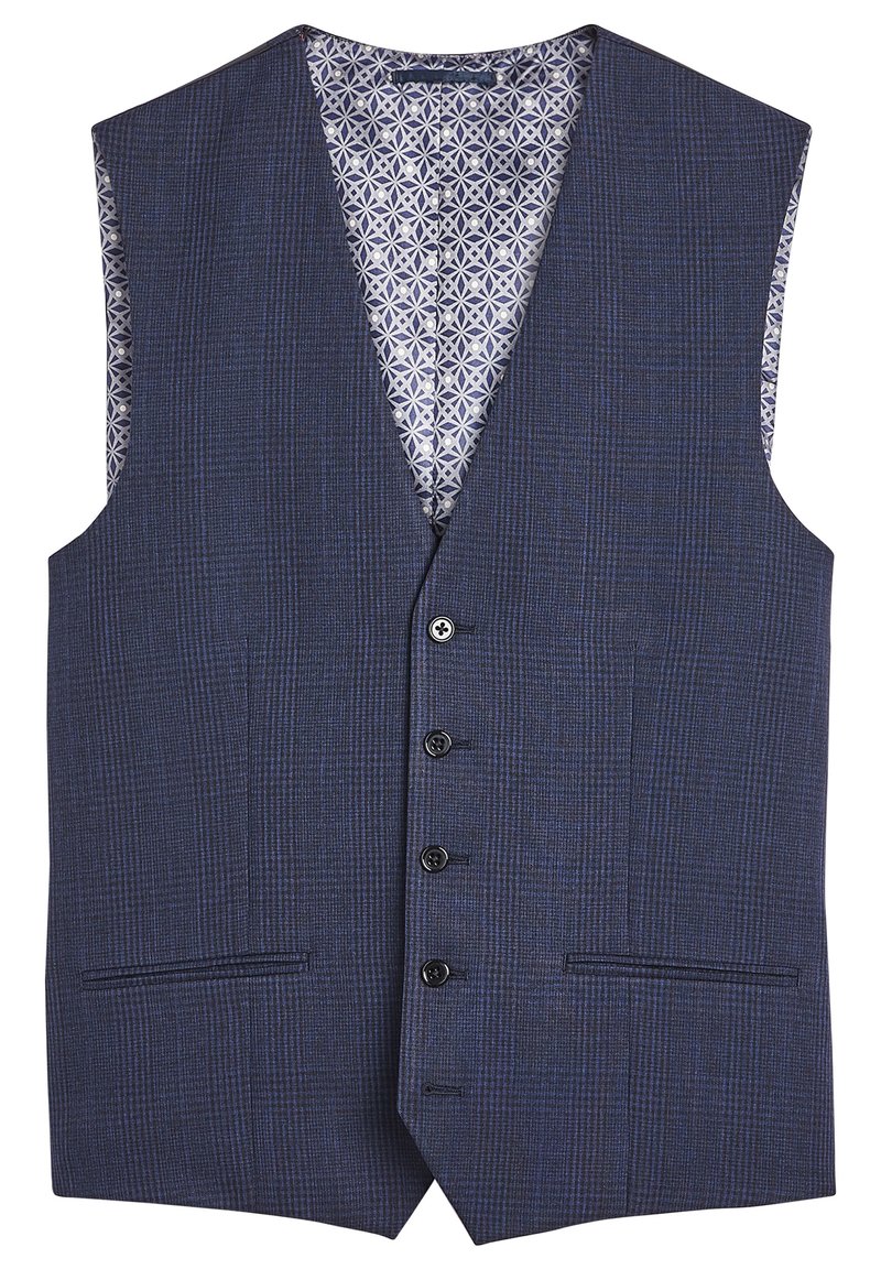 Next Gilet blauw gemêleerd Next Gilet blauw gemêleerd