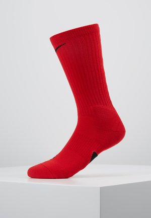 Nike Performance ELITE CREW - Sportske čarape - university red/black