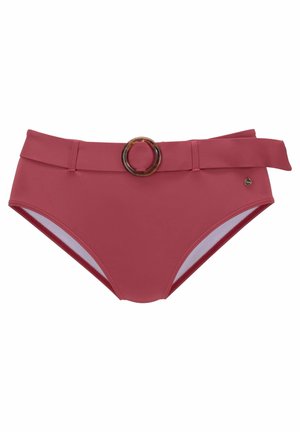 s.Oliver, PANT HIGHWAIST - Badehose Slip - rustred