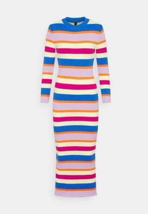 Gebreide jurk - multi-coloured