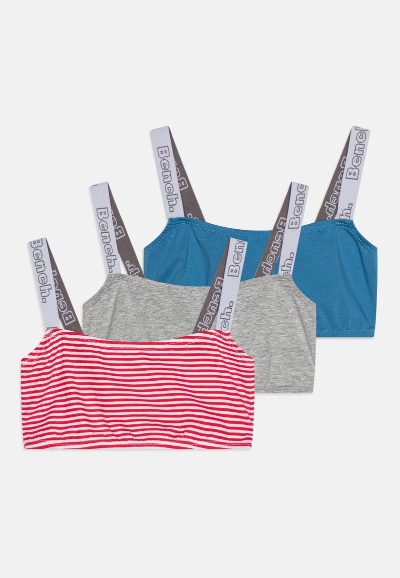 Bench 3 PACK - Hosszított melltartó - blue/grey