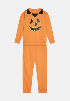 UNISEX SET - Träningsbyxor - orange