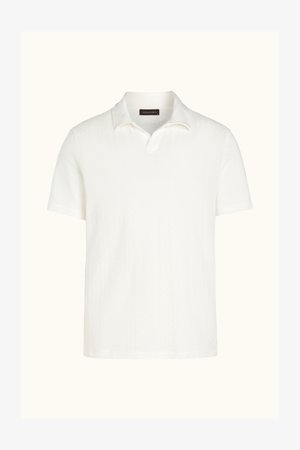 Oscar Jacobson, CONNOR STRUCTURED - Polo - snow white