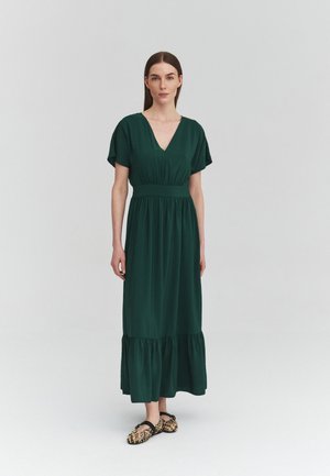 TATUUM, ARTICLE TAG: DRESS - ARTICLE NAME: IMMA 1 - Maxi ruha - deep green