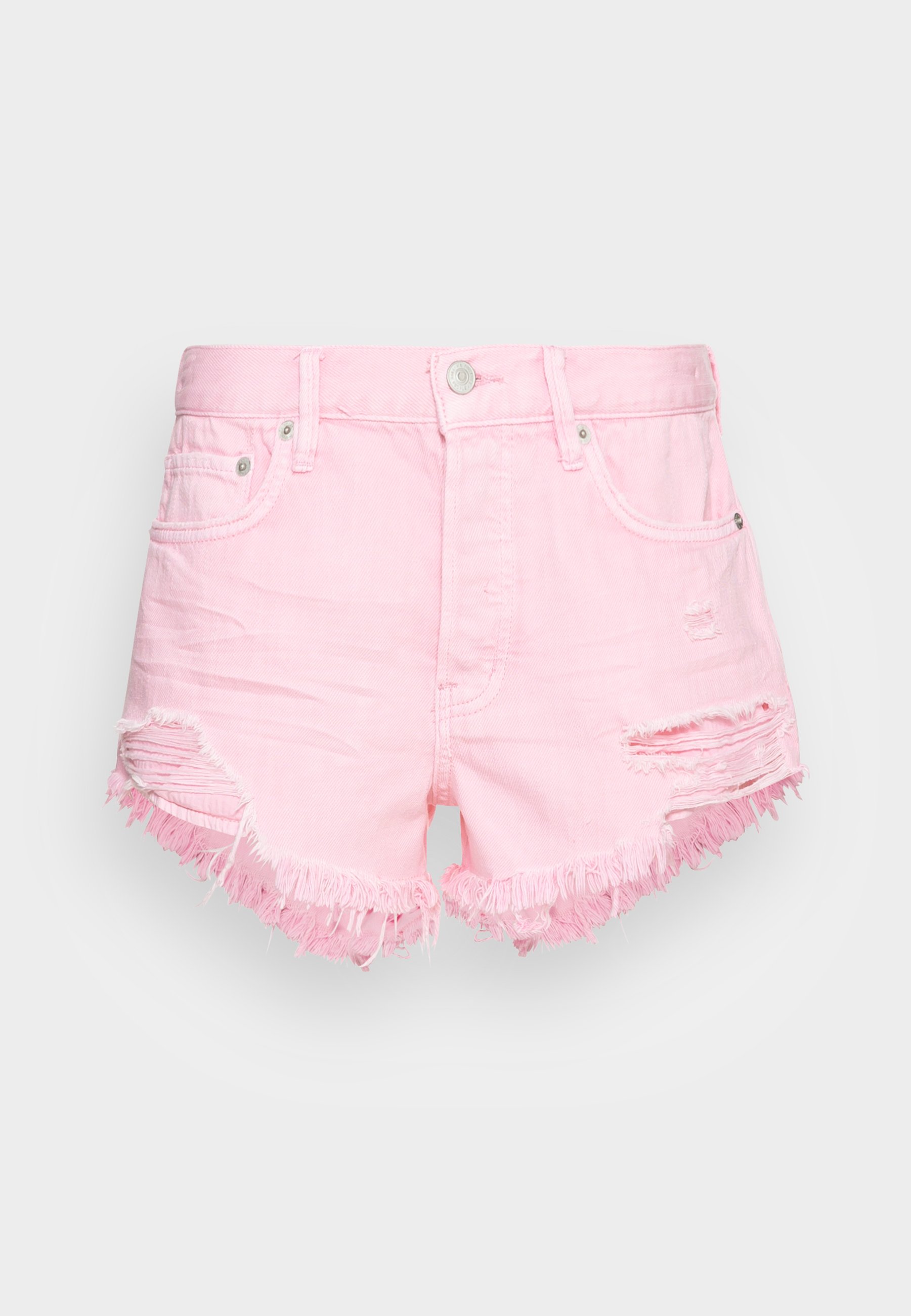 GOOD VIBRATIONS - Denim shorts - rosa 