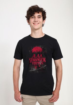 STRANGER THINGS - VINTAGE POSTER - T-Shirt print - black