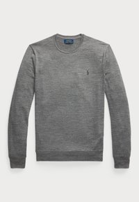 SLIM FIT WASHABLE WOOL CREWNECK JUMPER  - Strikkegenser - fawn grey heather