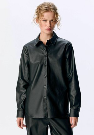 Hemdbluse - black