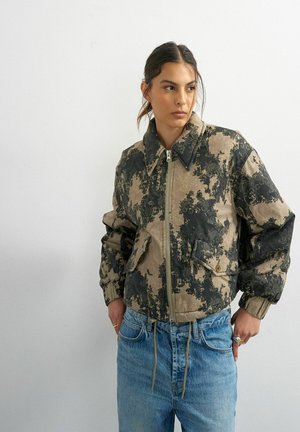 Topshop, JACKET TSHOPE JACKET - Let jakke / Sommerjakker - abbey stone