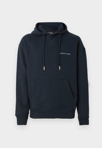 SCRIPT HOODIE - Sweatshirt - dark navy