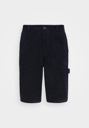 YOURTURN WIDE FIT CARPENTER CORDUROY UNISEX - Šortky - dark blue